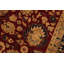 Tapis rouge / bleu / orange clair en laine noué à la main 8 pi 1 po x 9 pi 11 po Parise Oriental