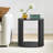 Davine 23.5"H Floor Shelf Storage Floor Shelf End Table
