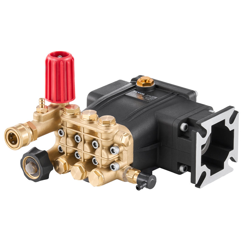 OCPTY 3000 PSI 2.5 GPM Pressure Washer Pump Replacement - Horizontal, 3/4 Inch Shaft, Compatible With Many Engines