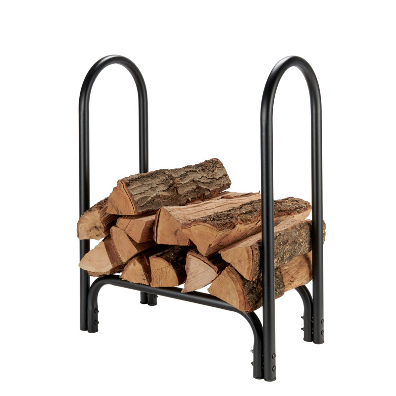 Dunton 12.99'' W Metal Log Rack, Small
