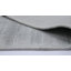 Tapis gris en soie tissé à la main-68332543