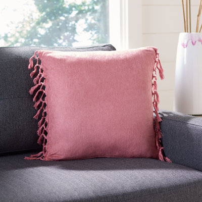 Dandria Square Cotton Pillow Cover & Insert