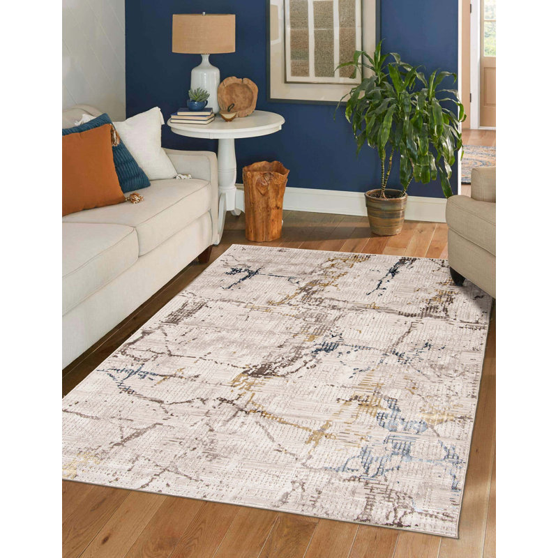 Tapis ivoire Jane, Rectangle de 5 pi x 8 pi