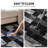 Abstract Grid Black/Gray Minimal Indoor Woven Area Rug-1612320252