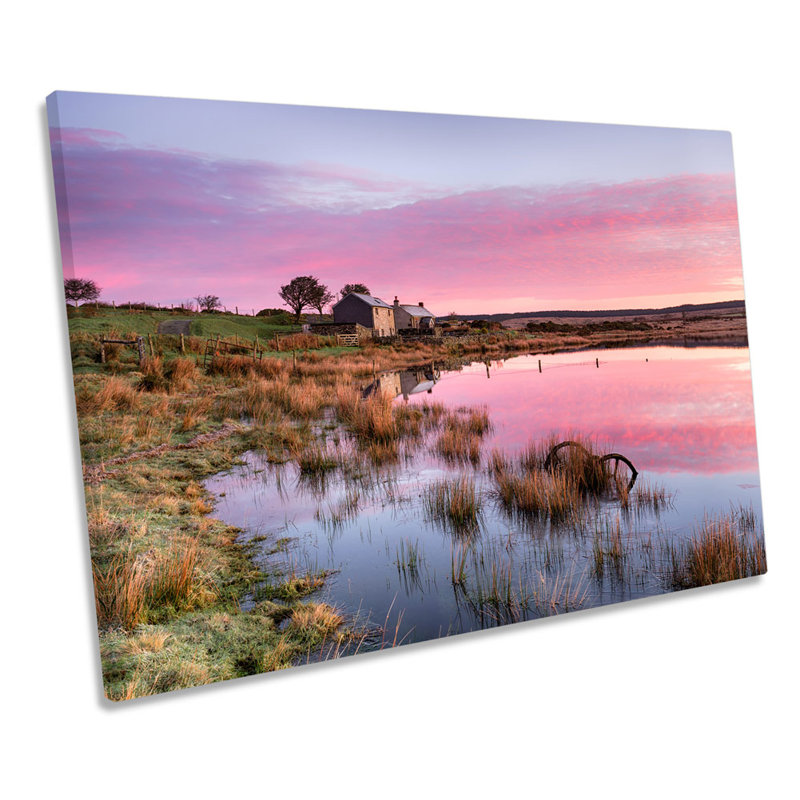 Bodmin Moor Cornwall - Wrapped Canvas Print, 91.4cm H x 137.2cm W x 4cm D