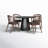 Buffolino 4 - Person Pedestal Dining Set-98202775-98202778