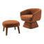 Fauteuil Lazy avec repose-pieds, fauteuil d'appoint moderne-251953302