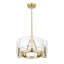 Lustre Aenon avec verre d'eau martelé-111194521-111194520-111194518