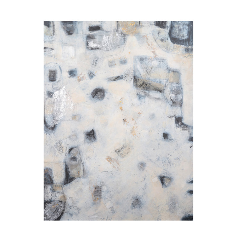 Art mural sur toile tendue - «Star Gazing II» de Beverly Crawford pour décoration de salon, de chambre à coucher ou de bureau - 24 x 32