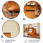 Sac à main Minimalim Brown - 3 pièces sans cadre sur métal