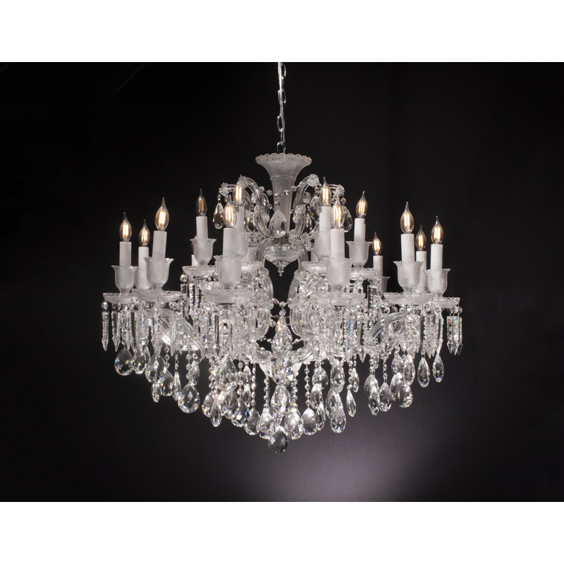 Style bougie classique/traditionnel 19 lumières lustre Rodger