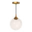 Luminaire suspendu sphère 1 lumière Nedra-66310704
