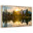 Floating Frame Natural Wood selected