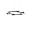 Metric 6 - Light LED Chandelier-20600559-71210853