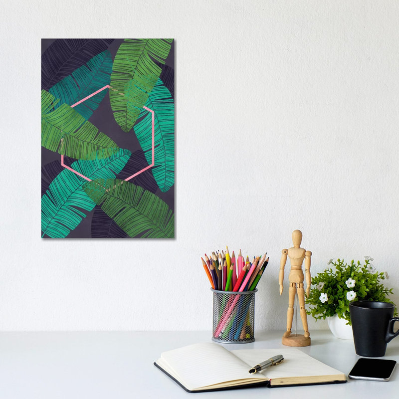 Mirage 1 Piece Wrapped Canvas Wall Art, 30.48cm H x 20.32cm W x 1.91cm D