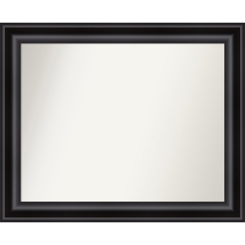 Miroir d'appoint mural en plastique Churchton, 30,75 po x 37,75 po