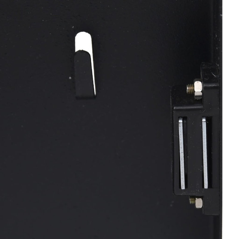 Porte-clés VidaXL, Noir