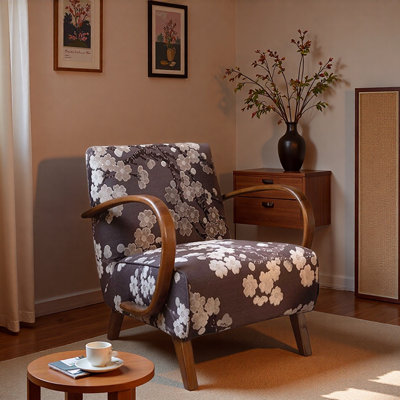 Nouveau fauteuil de loisirs simple rétro de style chinois.