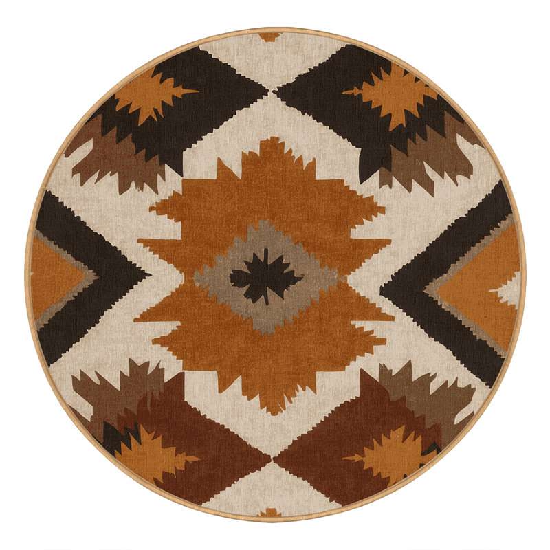 Ancient Arches Rug, Round 3'