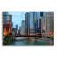 «Chicago River» par Epic Portfolio, art mural en verre acrylique-1259503896