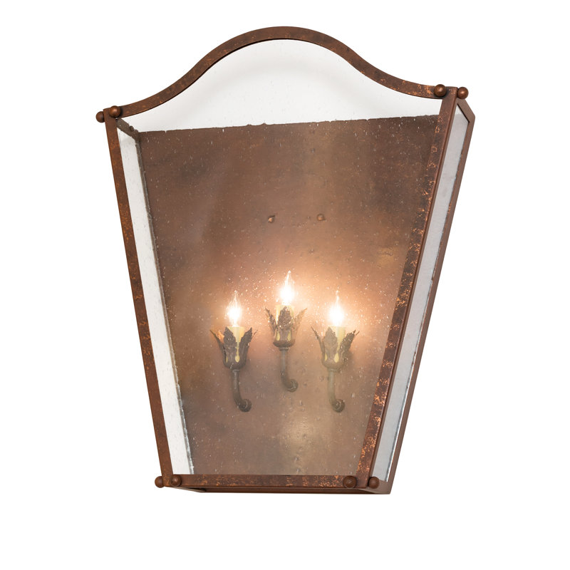 3 - Light Flush Mounted Sconce