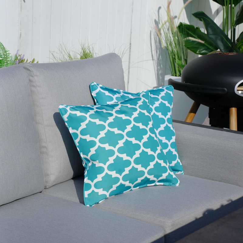 Coussin intérieur / extérieur réversible (ensemble de 2), Île Seymour Nord, Galapagos