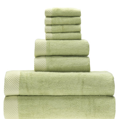 Ensemble de serviettes BedVoyage - Viscose de bambou + coton - 600 g / m² - absorbant et résistant aux odeurs