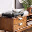 Meuble télé simple en bois massif de style japonais-106690889