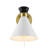 Puliafico Iron Plug-in Armed Sconce