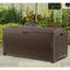 Coffre de terrasse en résine tressée avec couvercle verrouillable l 46 po x P 23,5 po Suncast-1950260256-1950260269