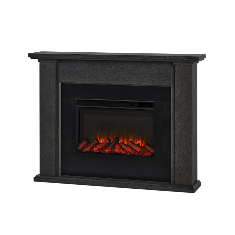 Tejon 52" Slim Electric Fireplace by Real Flame, Gray