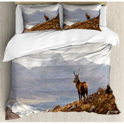 Rustic Polyester Duvet Cover
