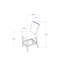TABOURETS DE BAR ARIYA GRIS FONCÉ 2PK