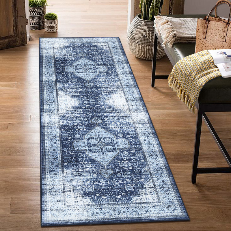 Tapis avec envers antidérapant, Tapis de couloir 2 pi x 6 pi
