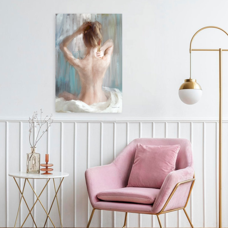 The Morning Ritual Art contemporain, H 24 po x l 16 po