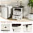 Nightstands With Charging Station, Rustic 18 Inch Bedside Table With 2 Storage Drawers And Open Shelf-2092603975-2092603977