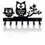 Sterre Owl Desgin Wall Organiser 7 Hooks