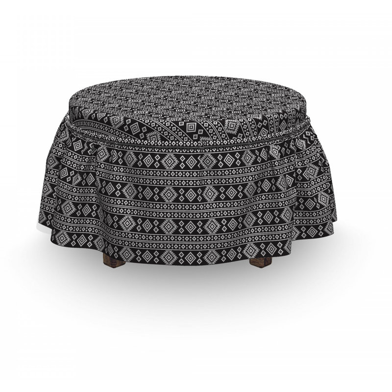 Housse pour repose-pieds oriental eastern motifs
