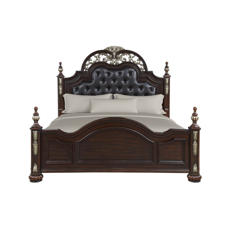 Maximus Wood Bed, King