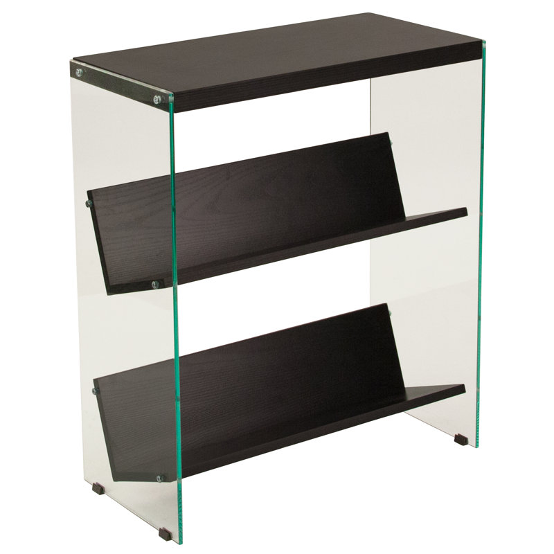 71.1cm H x 59.7cm W Glass Standard Bookcase