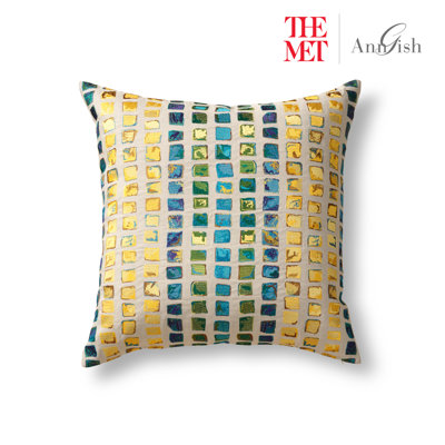 Ann Gish The Met x Ann Gish Tesserae Pillow | Perigold