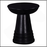 Elegant And Versatile Solid Wood Round Side Table For Stylish Home Decor