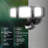 40W LED Outdoor Security Flood Light With Motion Sensor Manual Control
