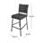 Forbus 2 - Person Acacia Solid Wood Patio Dining Set Half Moon Table