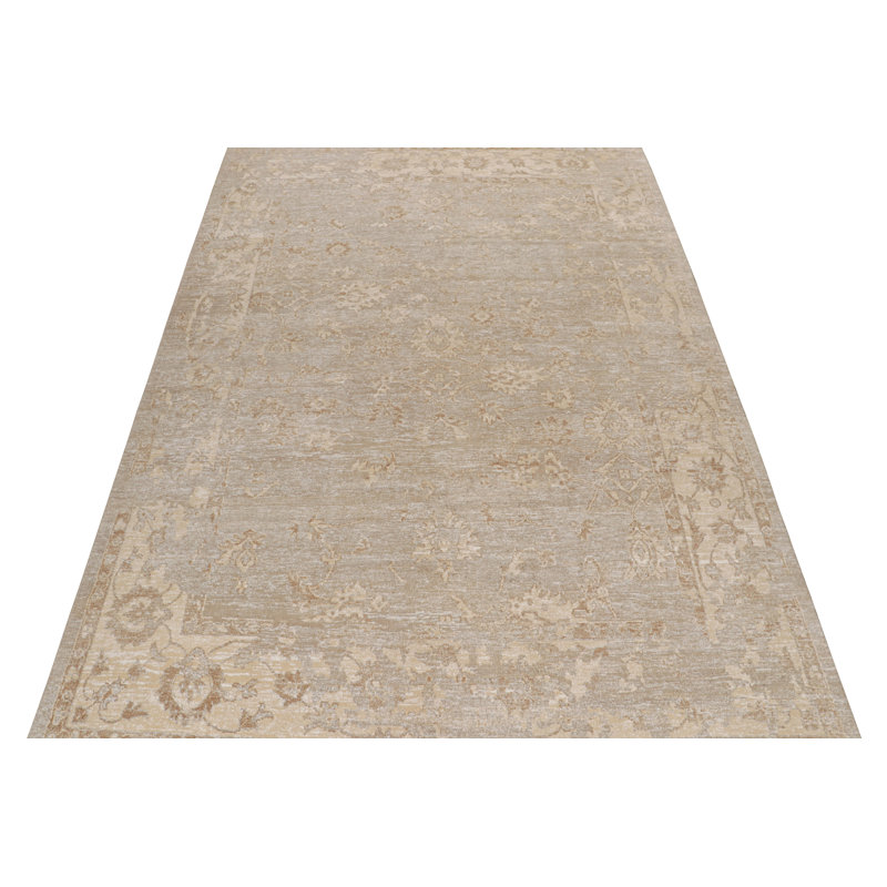 One-of-a-Kind Rectangle 9'10" X 14'1" Hand Knotted Area Rug