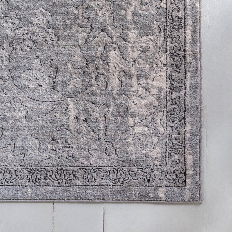 Hidekazu Floral Indoor Rug, Rectangle 7'1" x 10'