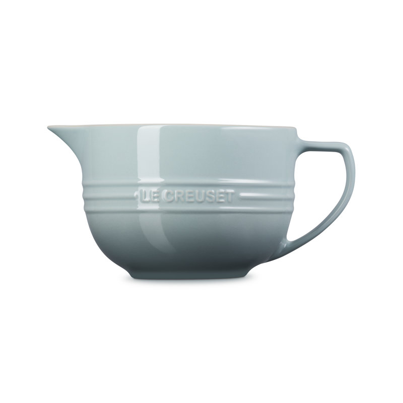 Le Creuset Stoneware Signature Batter Bowl 3.2 Qt. - Oyster, Sea Salt