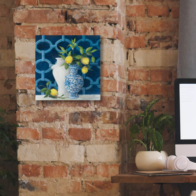Gracie Oaks 'Chinoiserie Delight' by Julia Purinton Canvas Wall Art