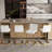 Antigone Upholstered Counter Stool with Metal Frame-771536680-771536685
