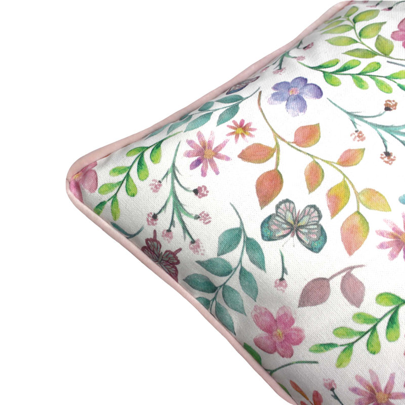Floral Square Cushion